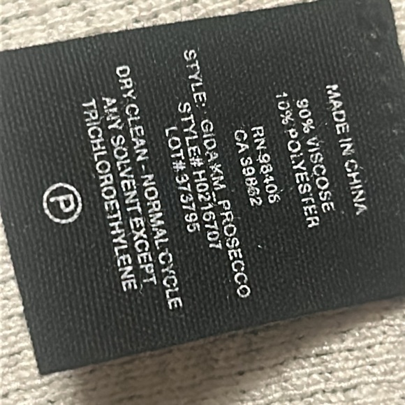 Theory " Tweed Look" Black/Cream Skirt - Picture 6 of 6